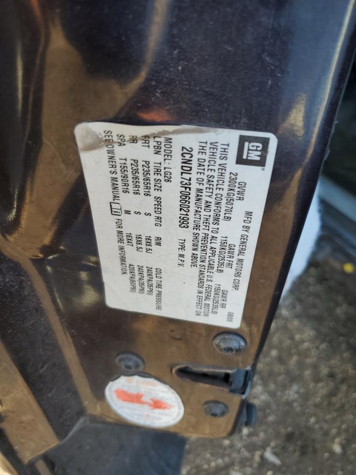 2006 CHEVROLET EQUINOX