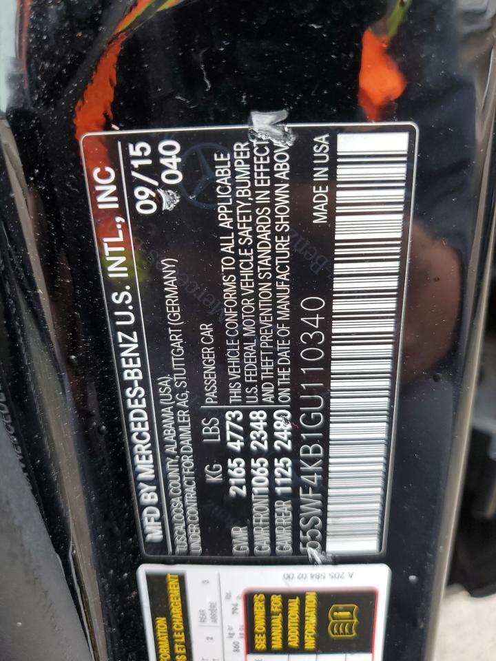 2016 MERCEDES-BENZ C-CLASS