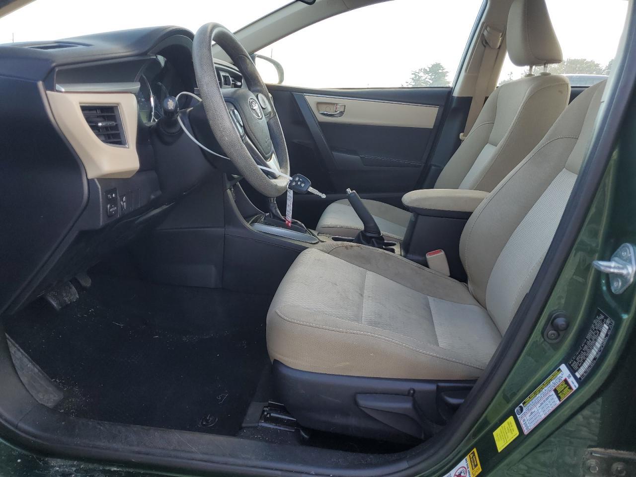 2016 TOYOTA COROLLA