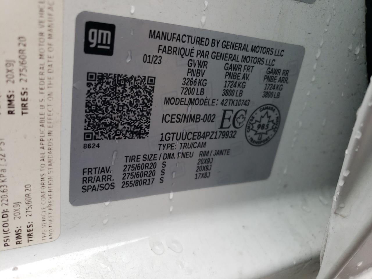 2023 GMC Sierra