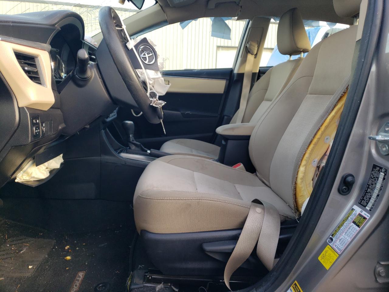 2015 TOYOTA COROLLA