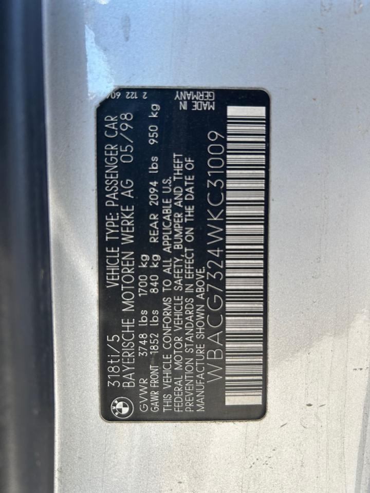 1998 BMW 3 SERIES