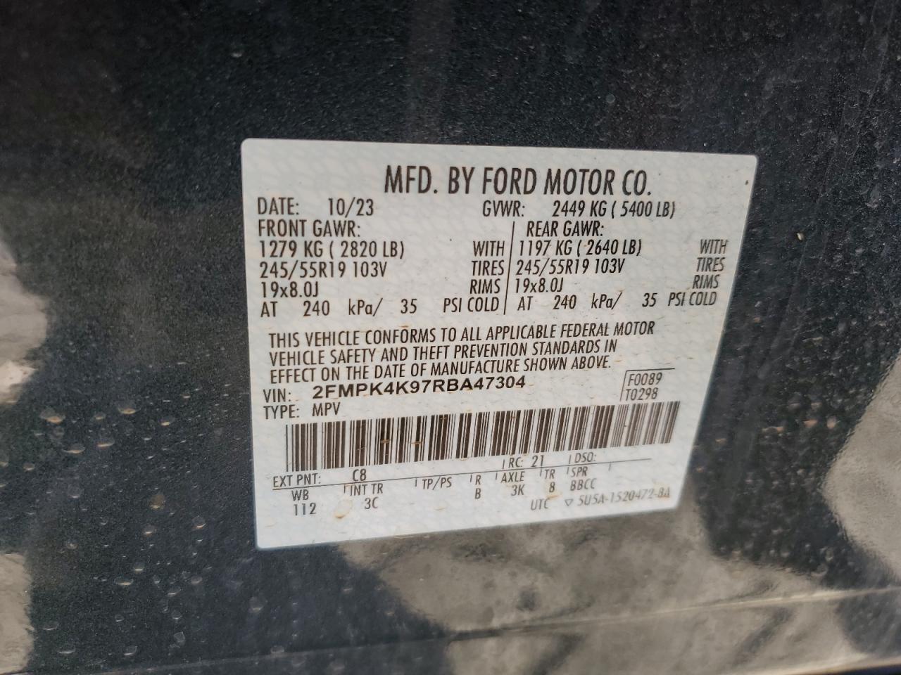 2024 FORD EDGE