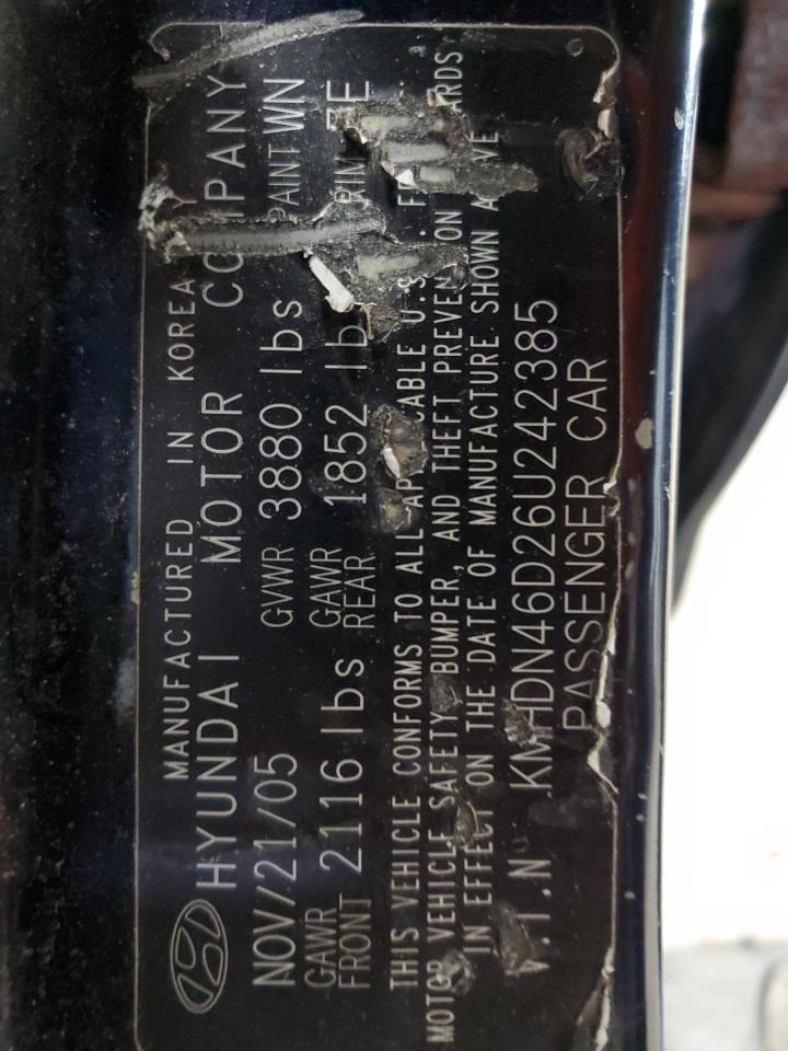 2006 HYUNDAI ELANTRA