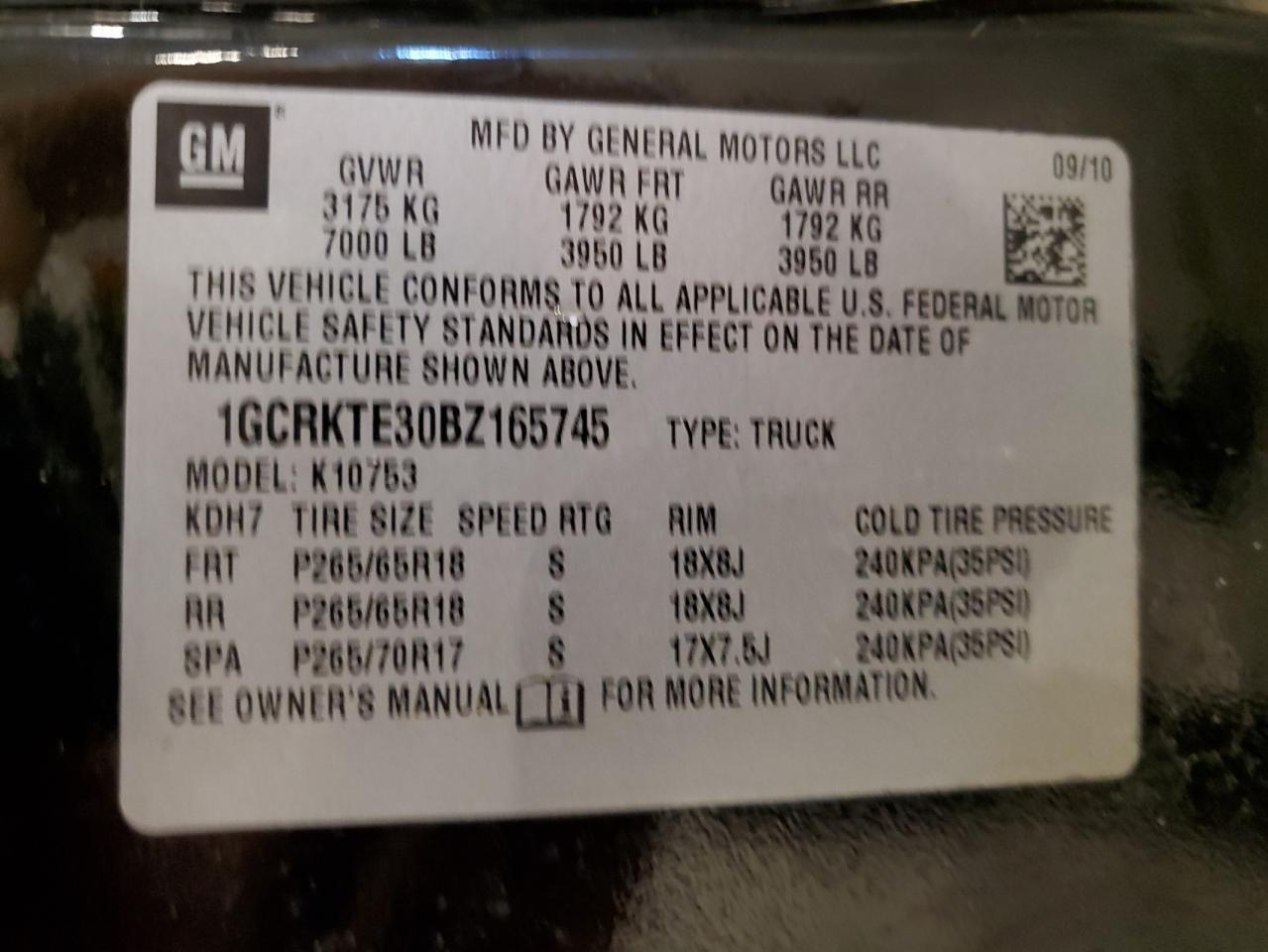 2011 CHEVROLET Silverado