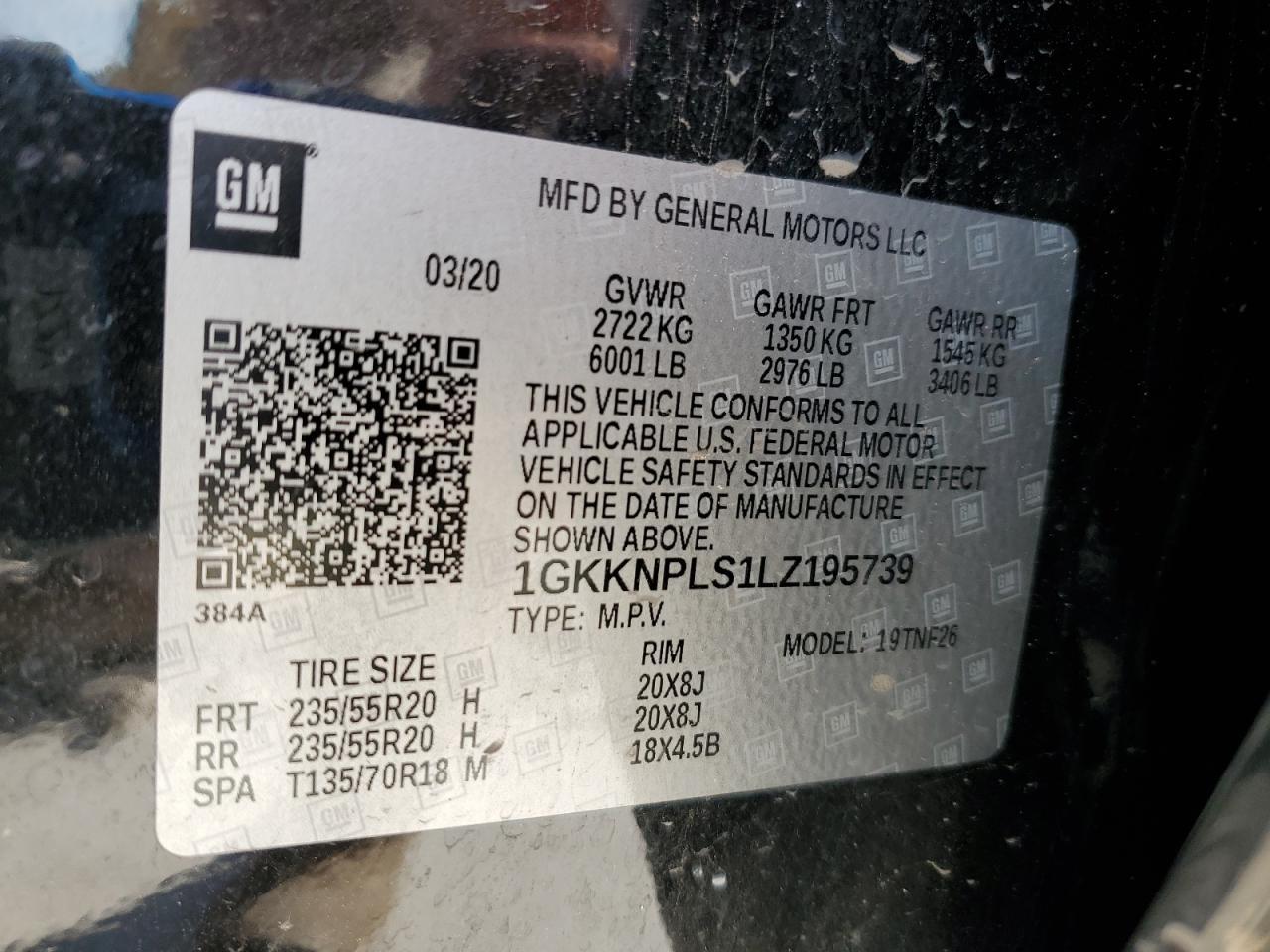 2020 GMC ACADIA