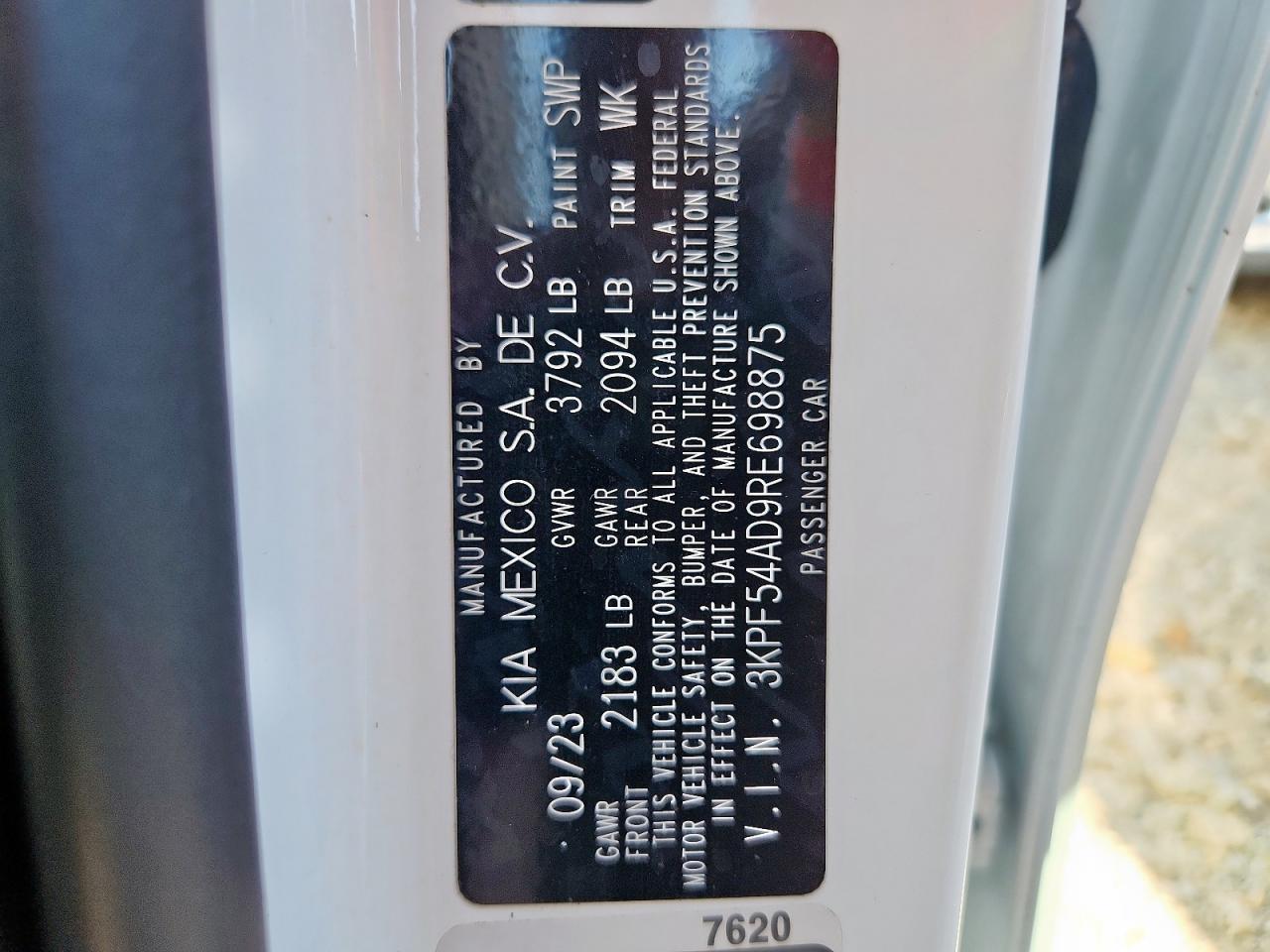 2024 KIA FORTE
