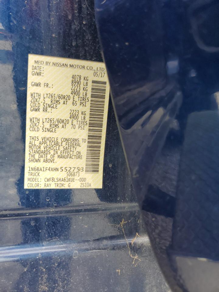 2017 NISSAN Titan