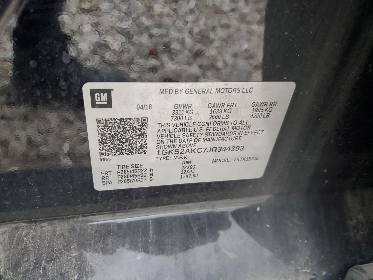 2018 GMC Yukon