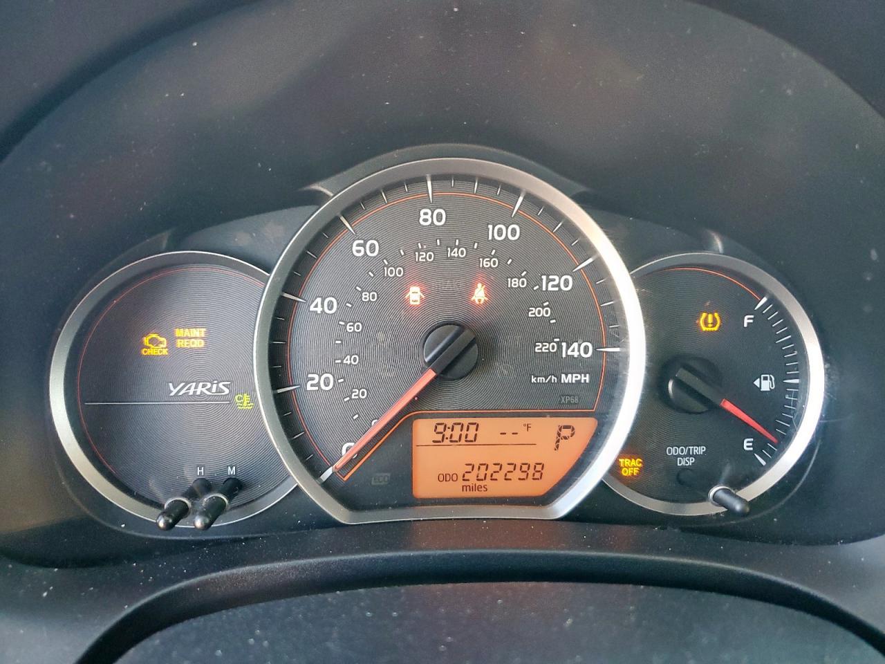 2012 TOYOTA YARIS