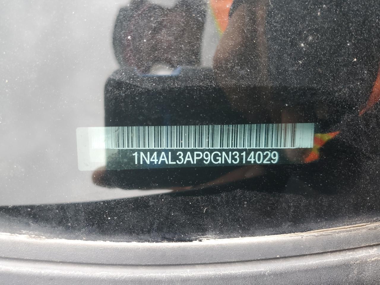2016 NISSAN ALTIMA