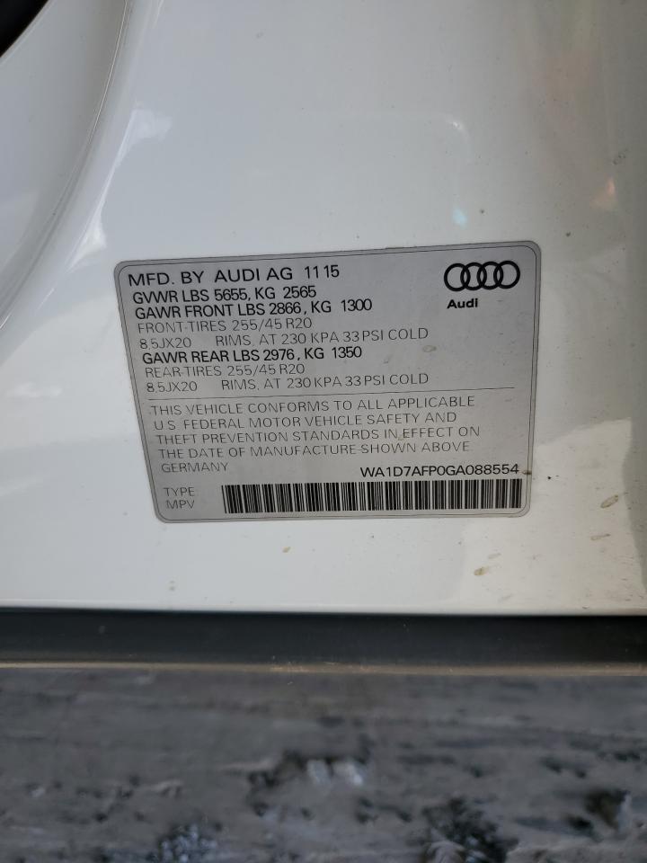 2016 AUDI Q5
