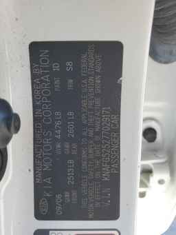 2007 KIA RONDO