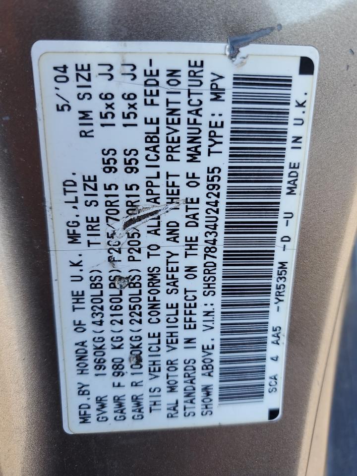 2004 HONDA CR-V