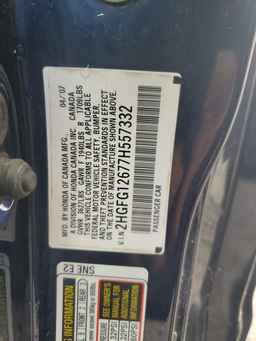 2007 HONDA CIVIC