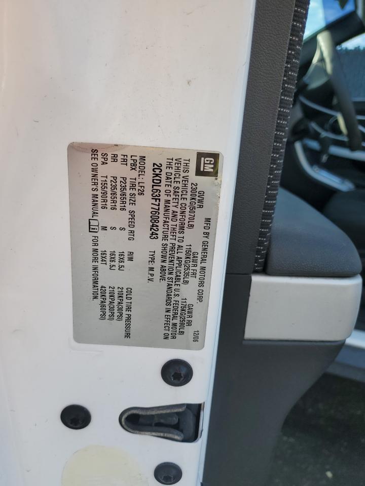 2007 PONTIAC TORRENT