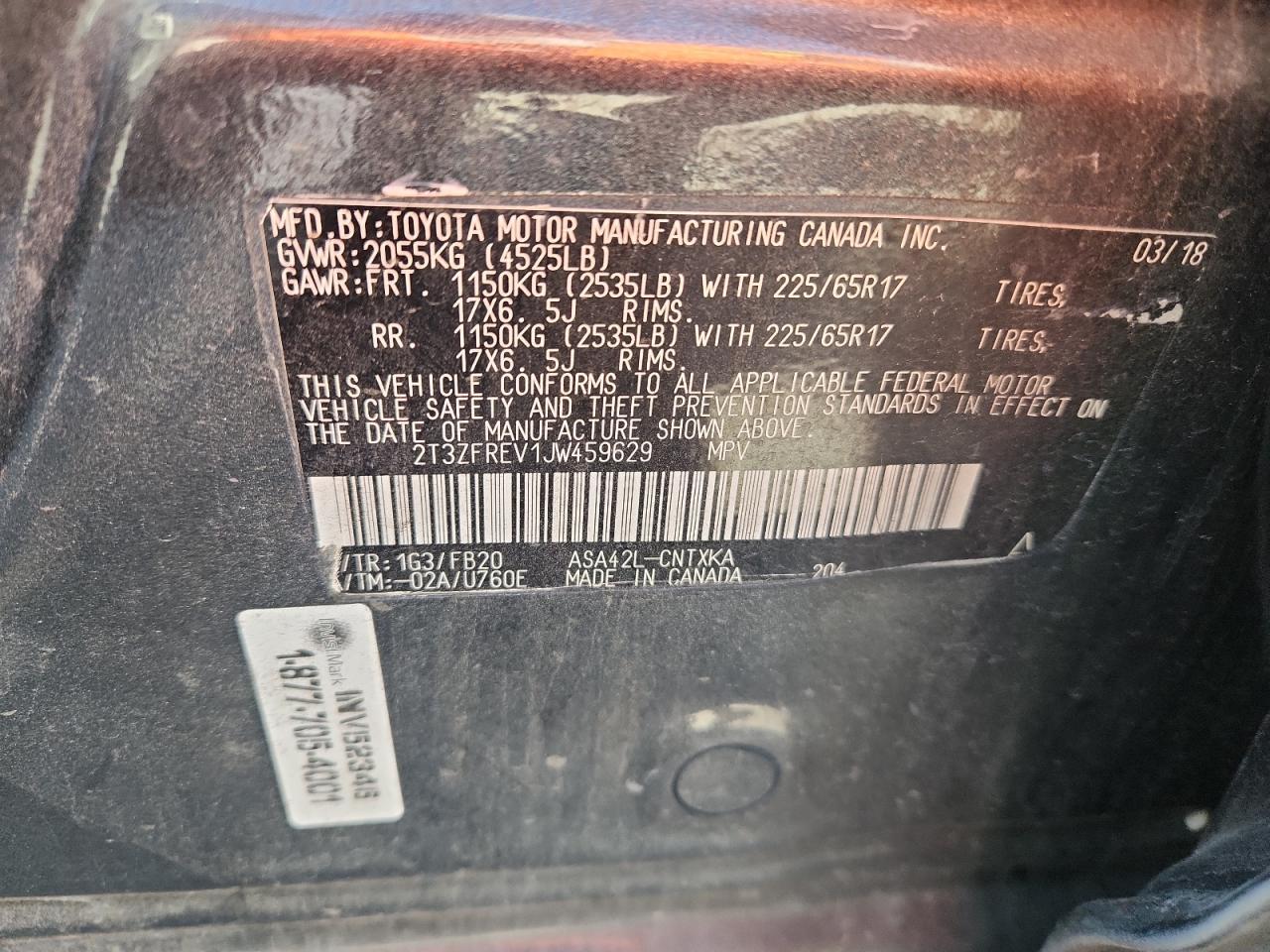 2018 TOYOTA RAV4