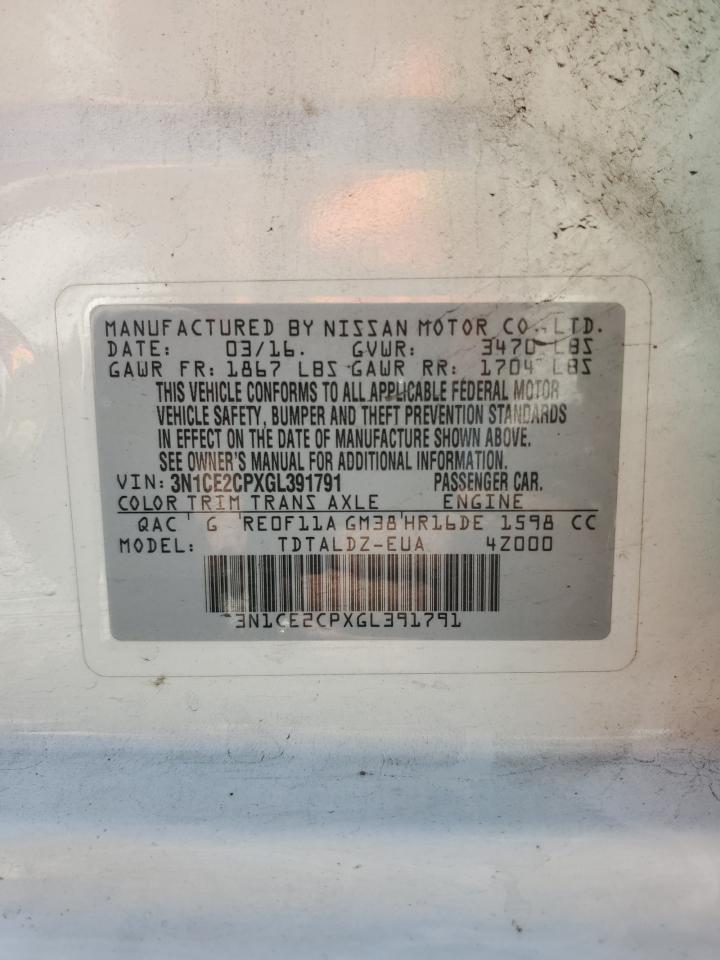 2016 NISSAN Versa Note