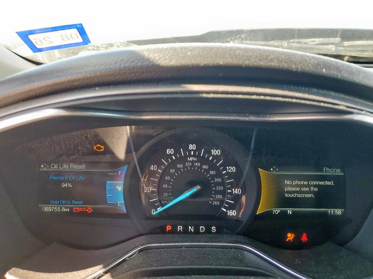 2017 FORD FUSION