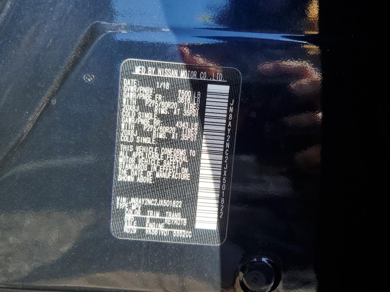 2018 NISSAN Armada
