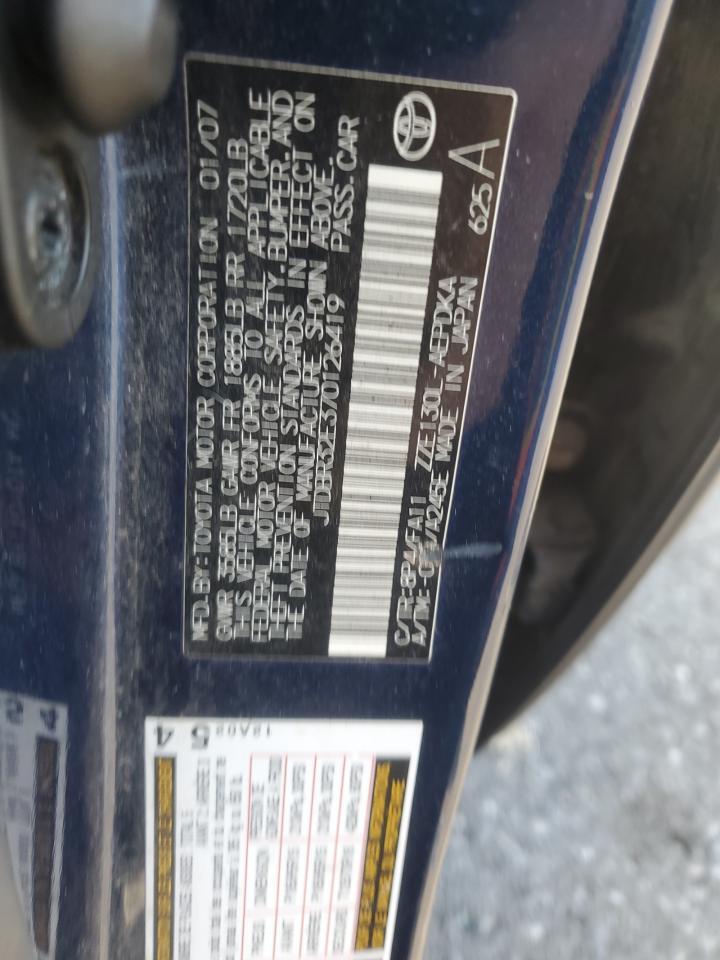 2007 TOYOTA COROLLA