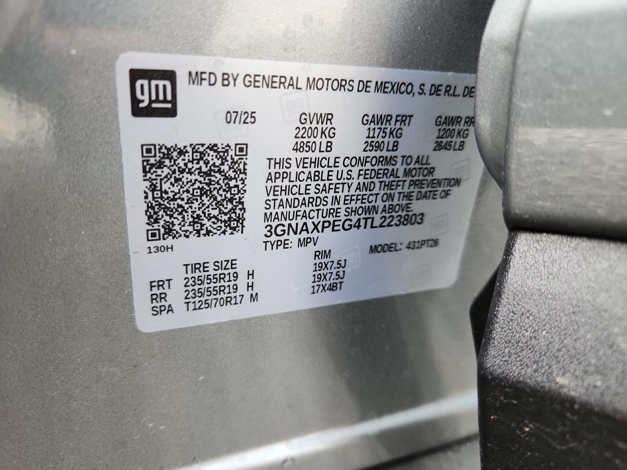 2026 CHEVROLET EQUINOX