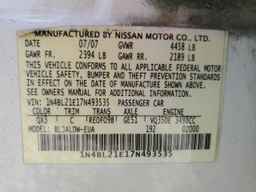 2007 NISSAN ALTIMA