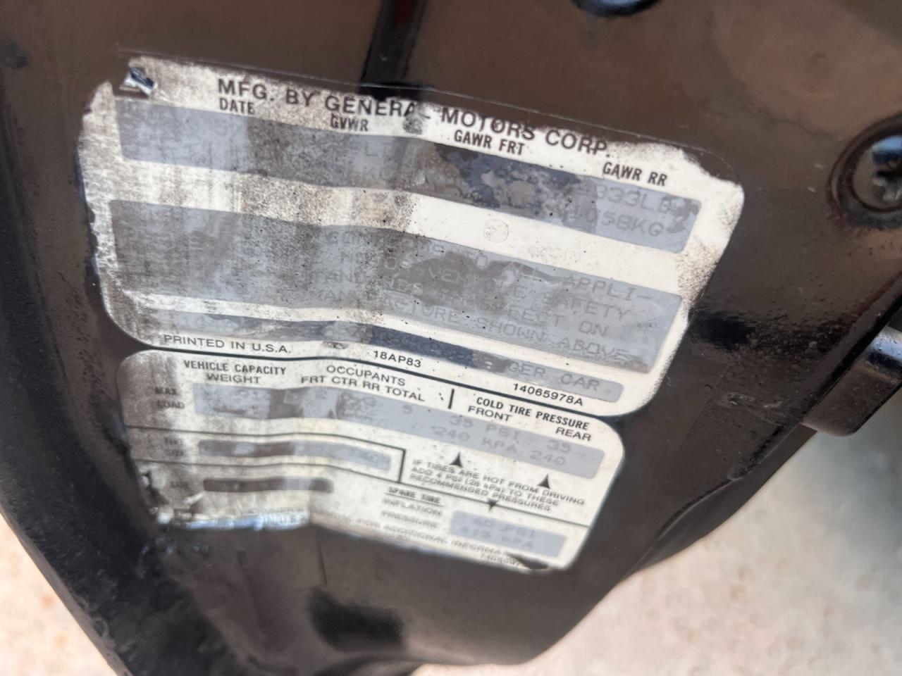 1984 BUICK Regal