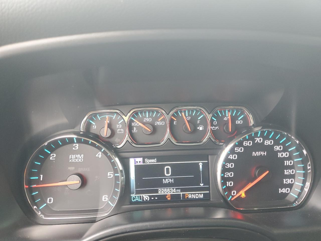 2016 CHEVROLET SILVERADO 1500