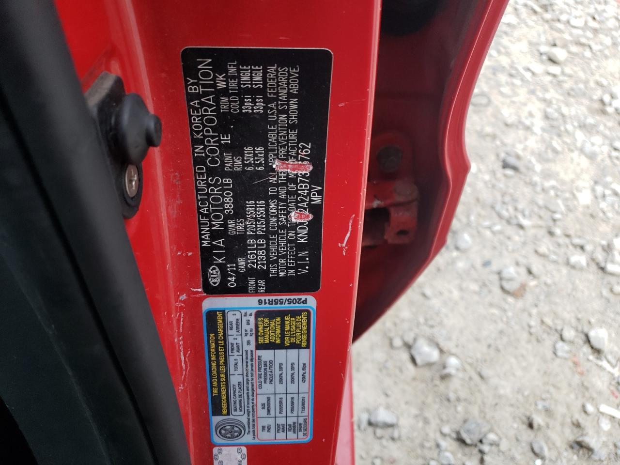 2011 KIA SOUL