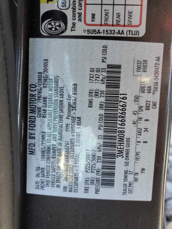2006 MERCURY Milan
