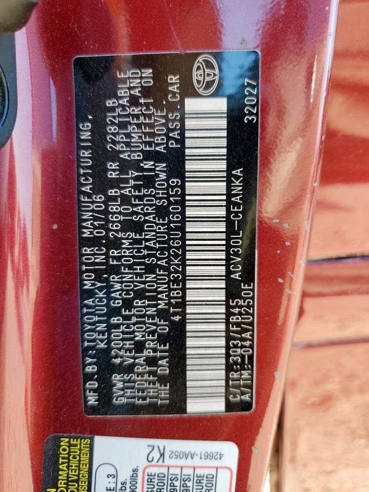 2006 TOYOTA CAMRY