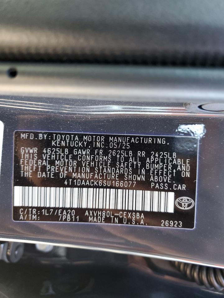 2025 TOYOTA CAMRY