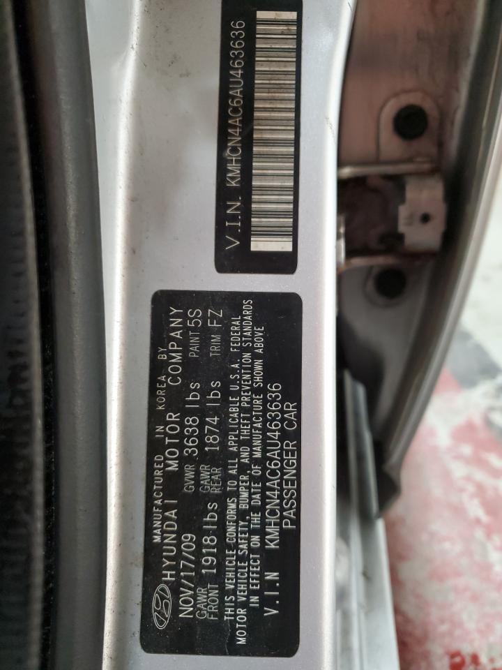 2010 HYUNDAI ACCENT