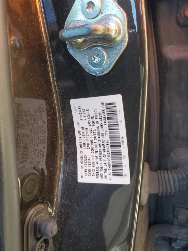 2016 HONDA ACCORD