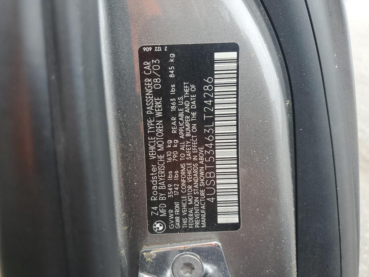 2003 BMW Z4