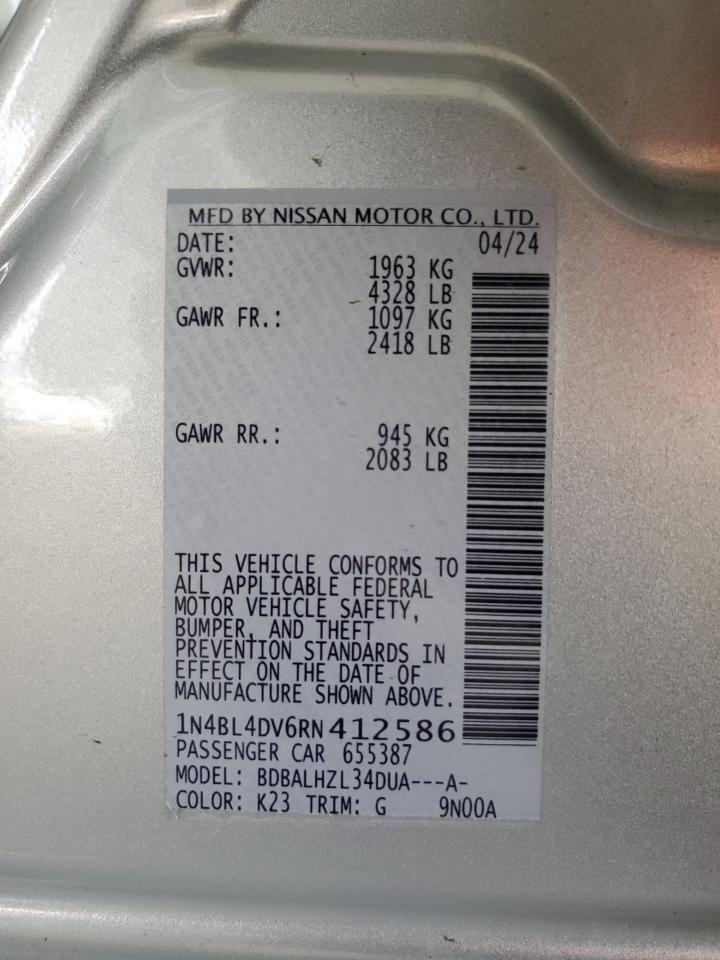 2024 NISSAN ALTIMA