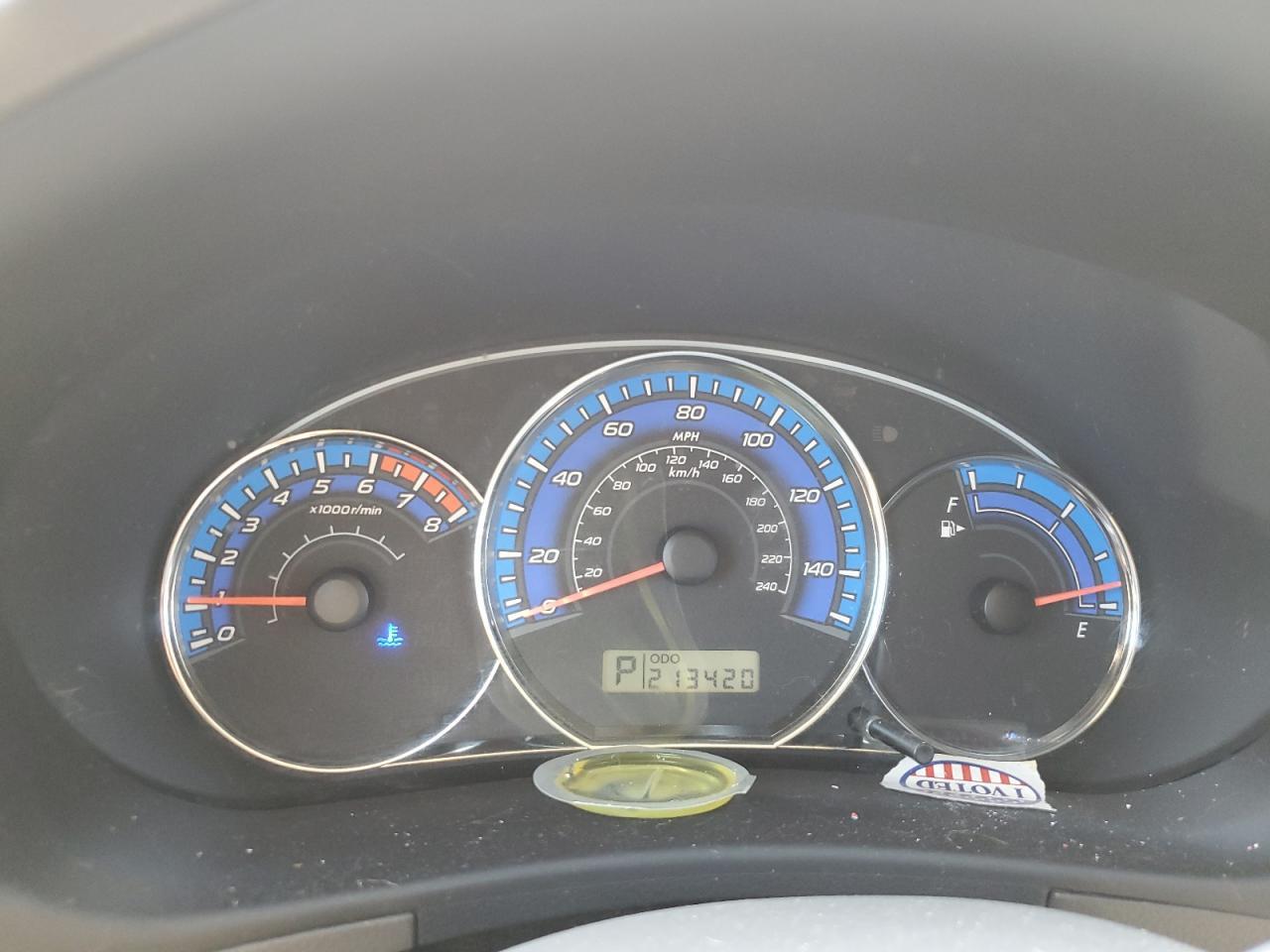 2009 SUBARU FORESTER