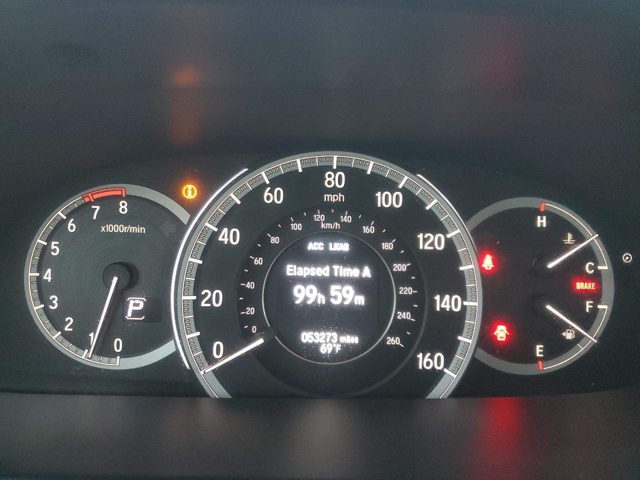 2016 HONDA ACCORD