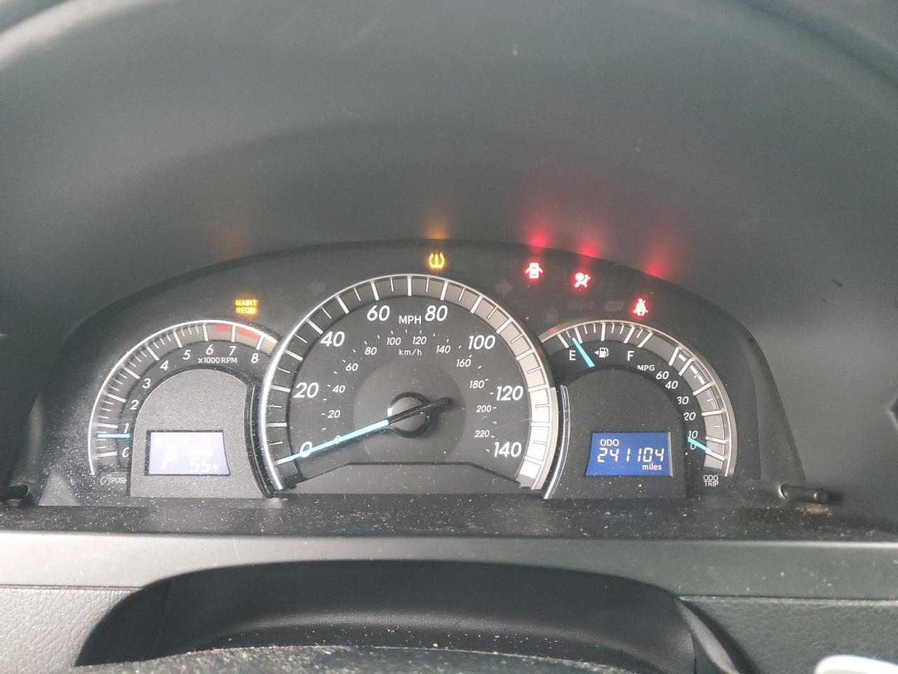 2012 TOYOTA CAMRY