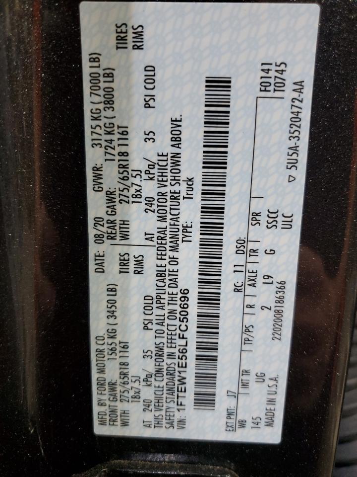 2020 FORD F-150