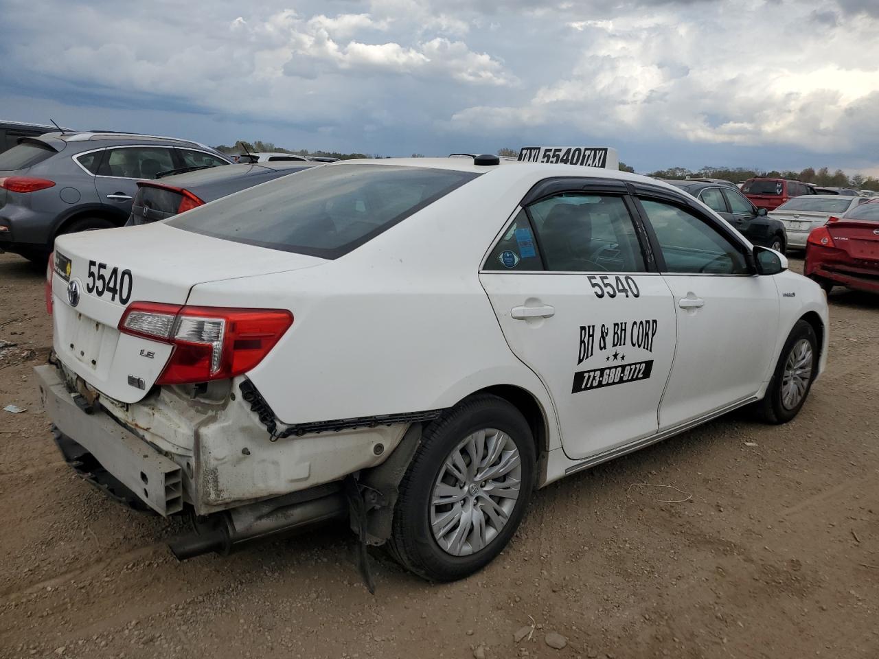 2012 TOYOTA CAMRY