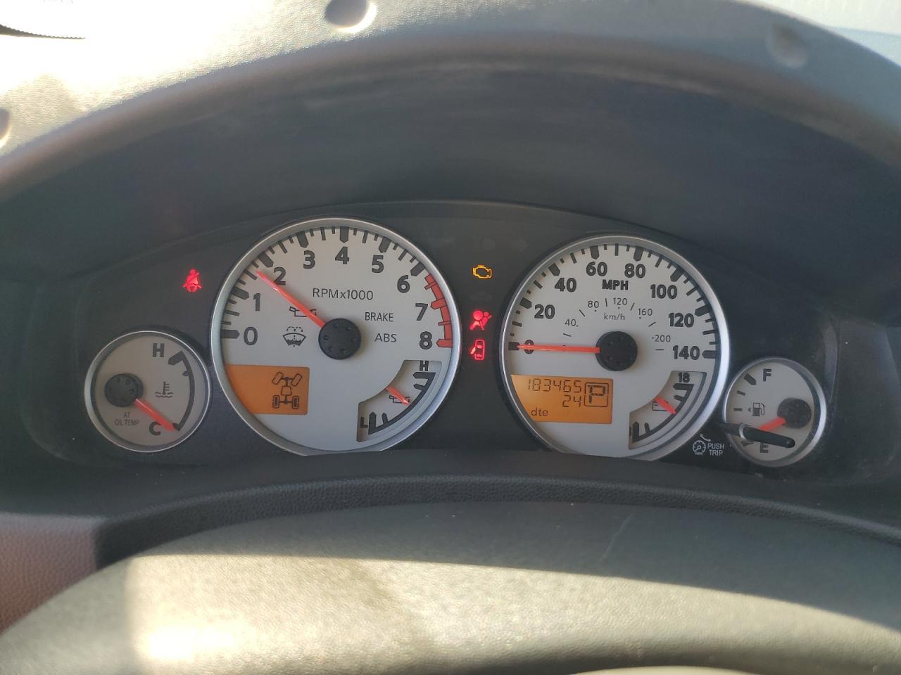 2012 NISSAN Frontier