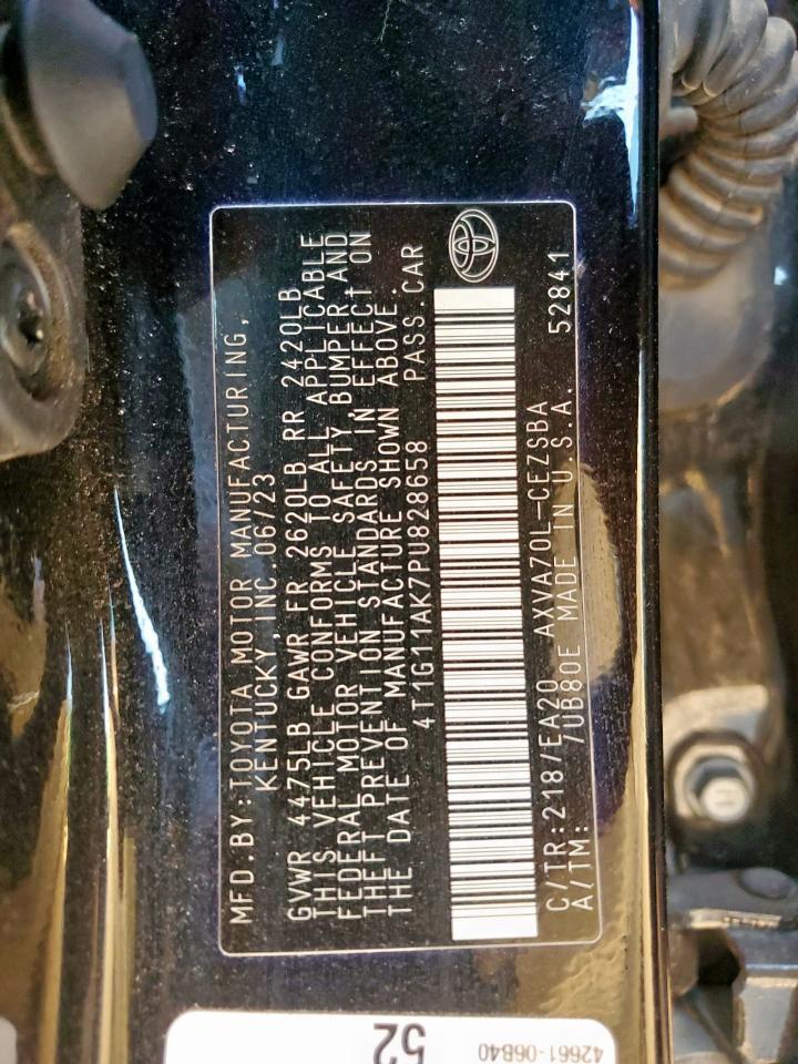 2023 TOYOTA CAMRY