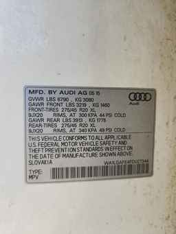 2015 AUDI Q7