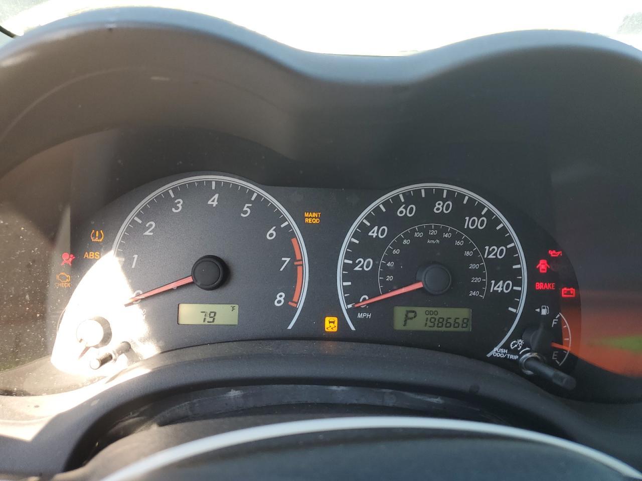 2012 TOYOTA COROLLA