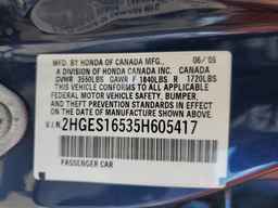 2005 HONDA CIVIC