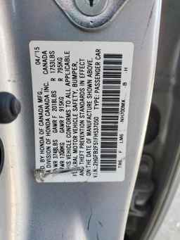 2015 HONDA CIVIC