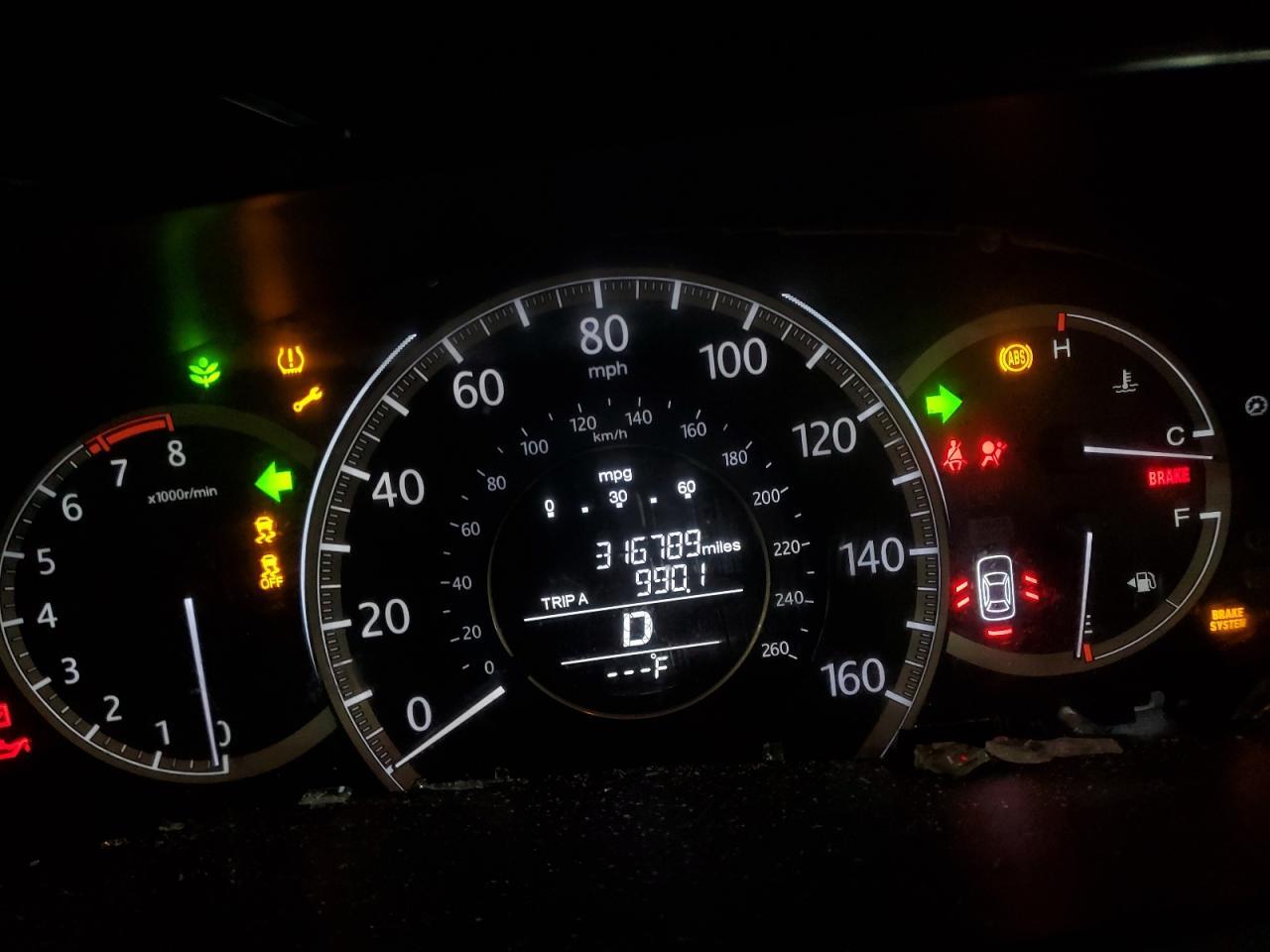 2013 HONDA ACCORD