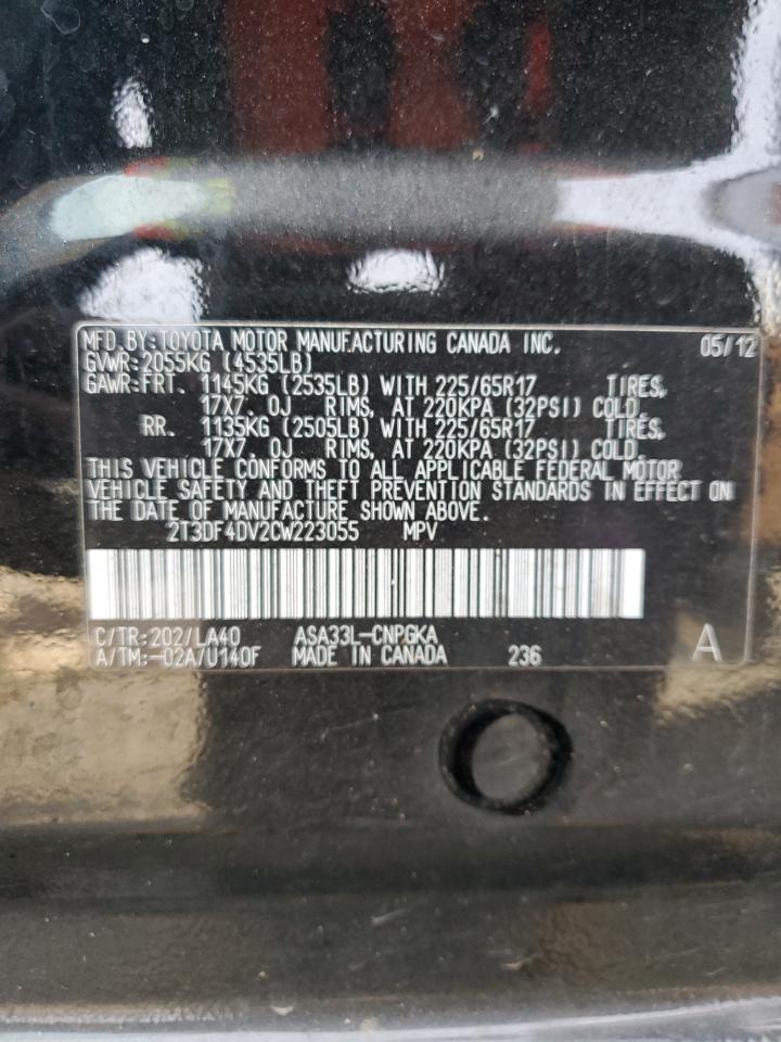 2012 TOYOTA RAV4